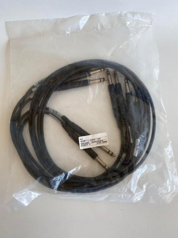 Adc Bk3 Patch Cord Ses Bağlantı Kablosu 3 Feet 5 Adet - Resim 5