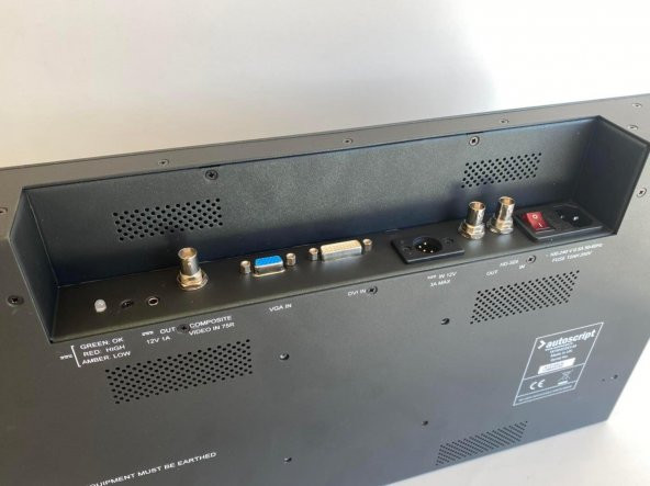 Autoscript W19 HD/SD-SDI Talent Monitör W19HDSDI-M - 6