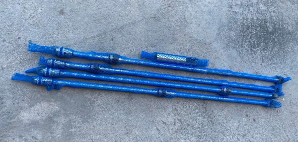 KOOI Reach Forks Forklift Çatal Uzatma Krom Piston Çubuk 5 Parça - 4