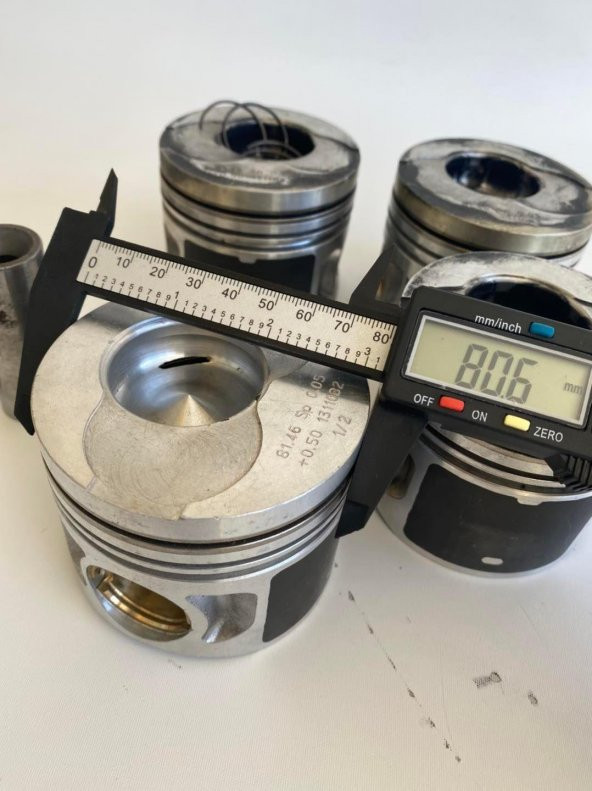 Kolben 81.46 Sp 0.05 Piston 4 Adet Çıkma Parça - 6