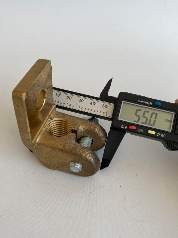 Trafo Kontak Kelepçesi 75x55x40 mm - Bushing Bara - 6