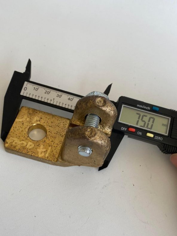 Trafo Kontak Kelepçesi 75x55x40 mm - Bushing Bara - 7
