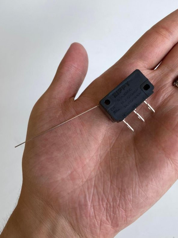 Zippy CNR-05S-03-7 3 Pin Telli Mikro Switch 1 Adet - Oyun Makinesi Jeton Anahtarı - 9