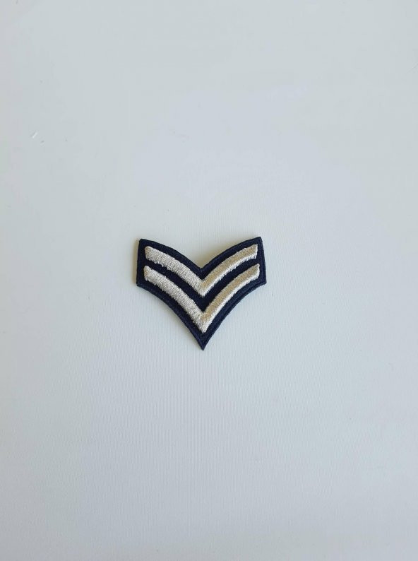 2 Çizgi Çavuş Rütbe Arma Apolet 1 Adet - 7