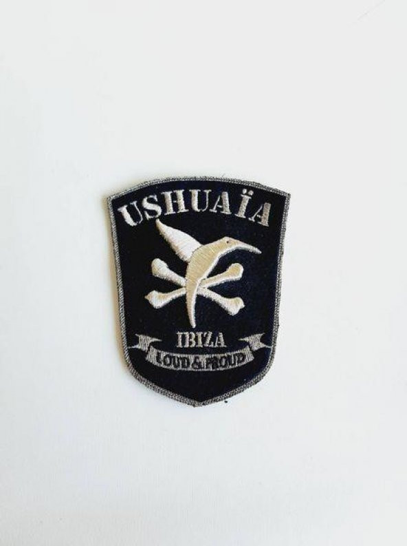 Ushuaia Ibiza Logo Arma Apolet 1 Adet