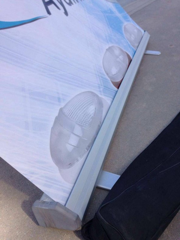 38 ADET Roll Up Yönlendirme Levhası Reklam Standı Rulo Sarmal Toptan Satış - 3