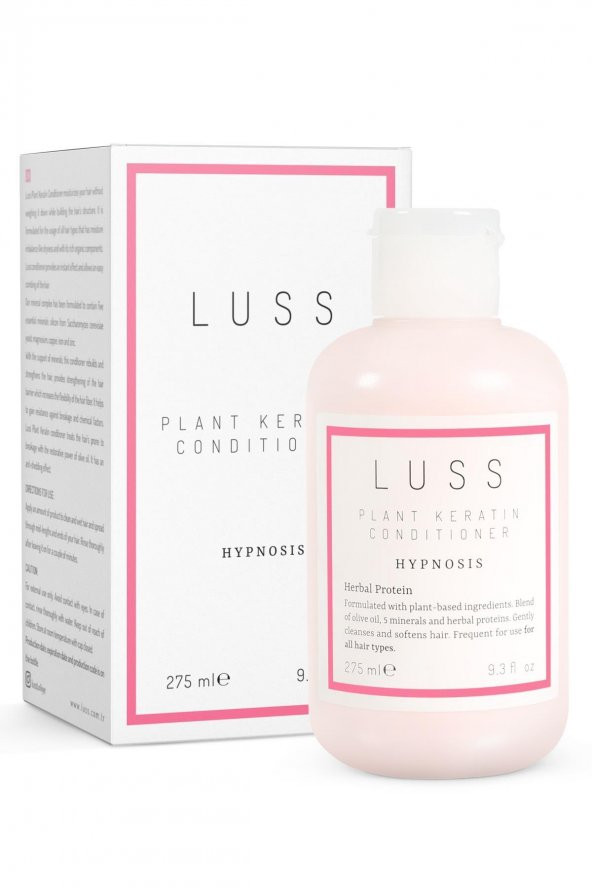 LUSS Collagen Shampoo - Dökülme Önleyici ve LUSS Plant Keratin Conditioner 2li Set - 3