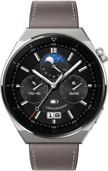 Huawei Watch GT 3 Pro 46mm Titanium Gri Akıllı Saat