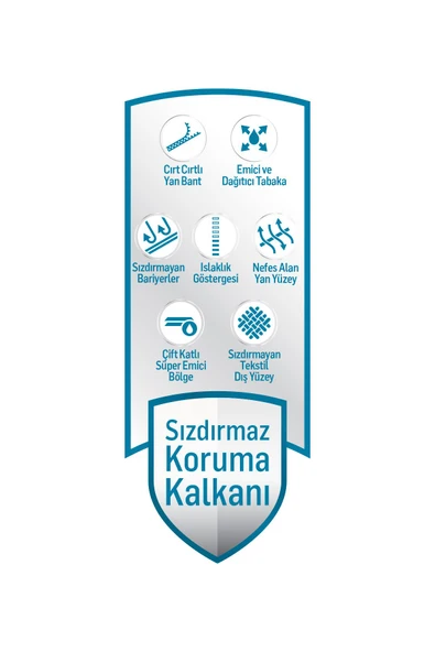 Önlem Yetişkin Hasta Bezi Büyük Boy ( Large ) 30 Adet x 4 Paket - 4