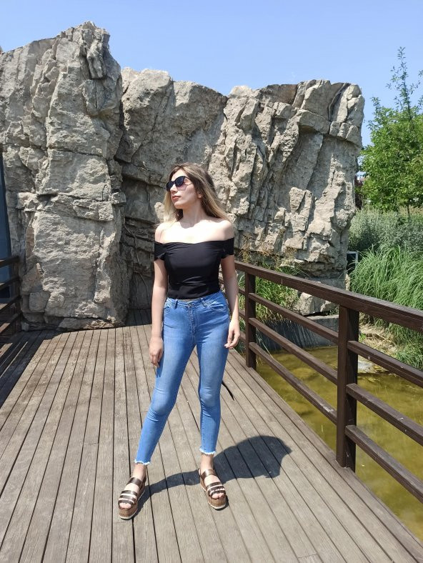Festina Lente İstanbul Özel tasarım, Prenses kol, belden bağlamalı crop - 5
