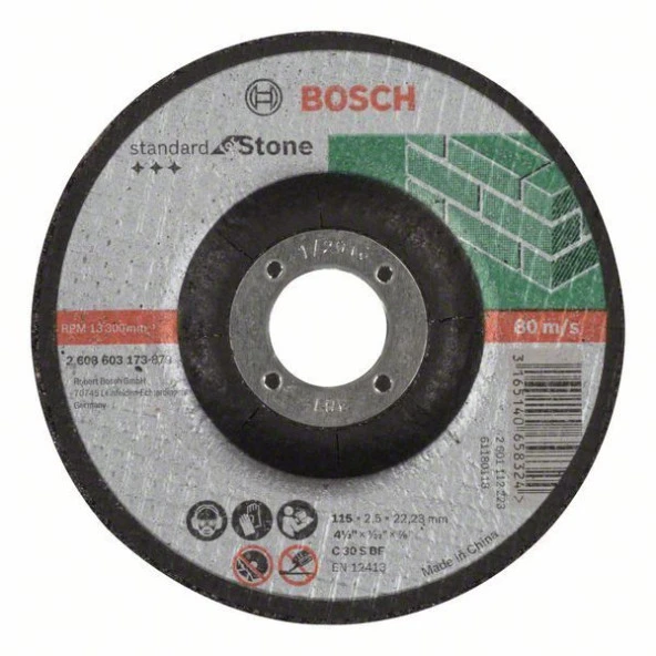 Bosch Bombeli Taş Kesici 115X2.5 mm