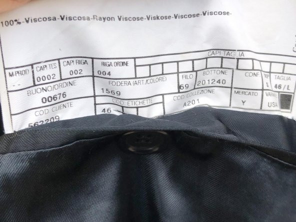 Neiman Marcus Armani Collezioni Erkek Ceket 46L 2. El - 7