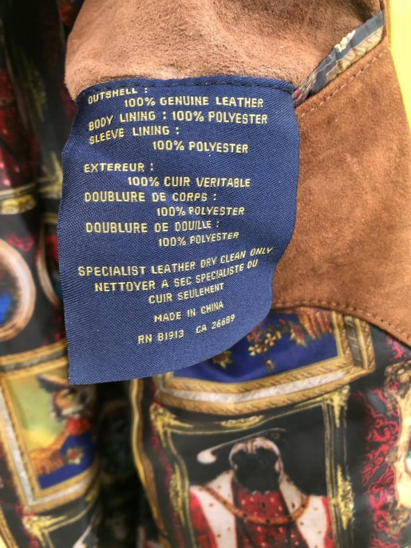 Robert Graham Eskitilmiş Erkek Ceket 50 2. El - 6