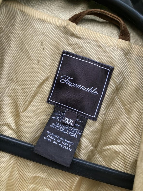 Façonnable Mevsimlik Erkek Ceket XXXL 2. El - 4