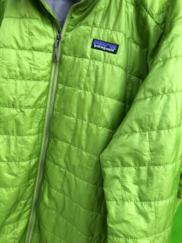 Patagonia Erkek Puf Ceket Yeşil XXL 2. El - 2