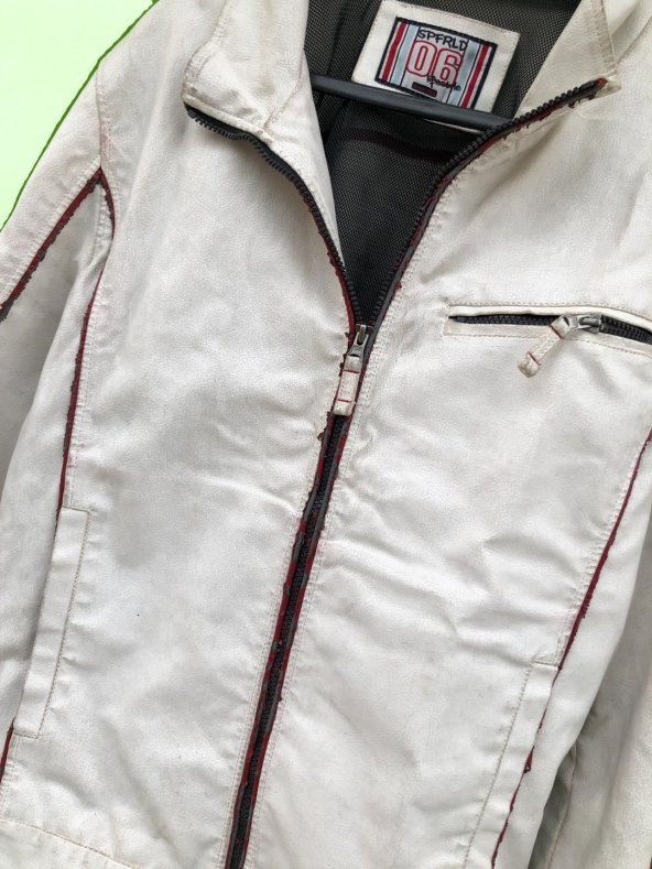 Springfield Erkek Deri Ceket XXL 2. El - 2