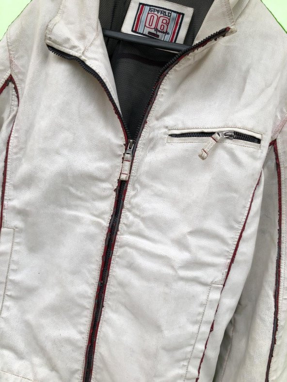 Springfield Erkek Deri Ceket XXL 2. El - 3