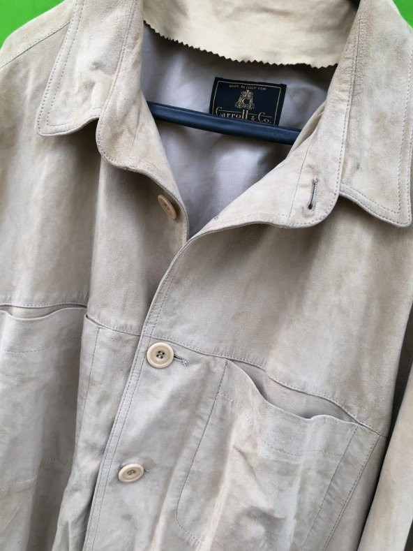 Carroll Erkek Mevsimlik Deri Ceket 56 2. El - 2