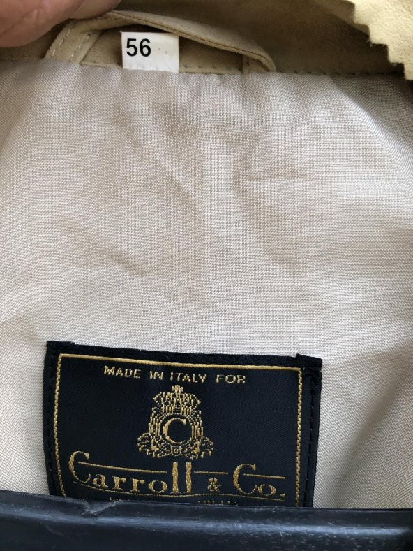 Carroll Erkek Mevsimlik Deri Ceket 56 2. El - 5