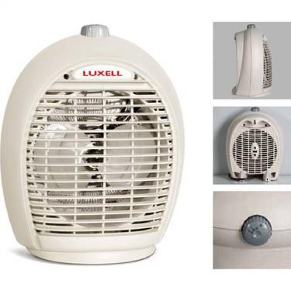 LUXELL LX-6331 FANLI ISITICI - Resim 2