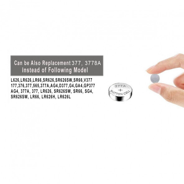 Mettzchrom Kol Saat Pili Sr626 Sw 377a Lr626 Ag4 Sr626sw 1.5v Kol Saati Pili 200'lü Sr 626 Sw Pil - 3