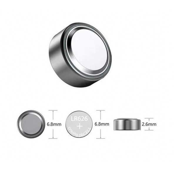 Mettzchrom Kol Saat Pili Sr626 Sw 377a Lr626 Ag4 Sr626sw 1.5v Kol Saati Pili 200'lü Sr 626 Sw Pil - 6