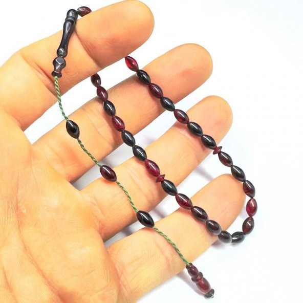 Bilek Boy Sistemli Beyzi Model 5-7mm Ateş Sıkma Kehribar Tesbih