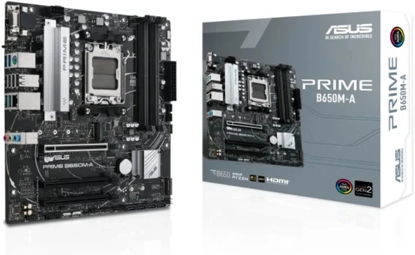 ASUS PRIME B650M-A DDR5 5600Mhz(OC) M.2 mATX AM5