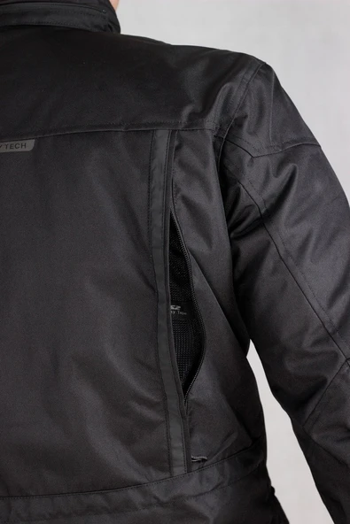 LS2 Metropolıs Evo 4 Mevsim Waterproof Motosiklet Montu Siyah - 4