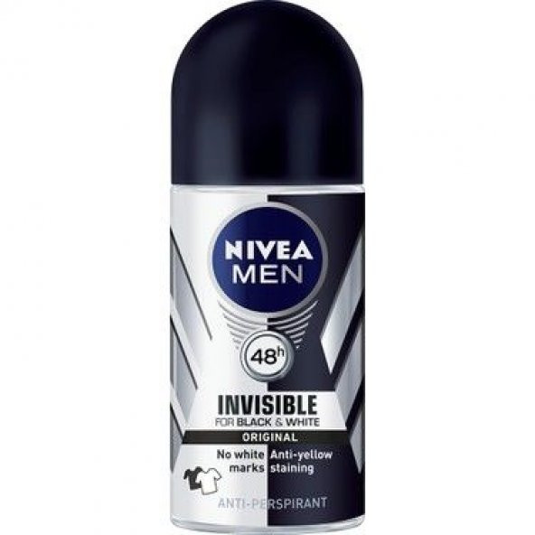 Nivea Men Black & White Invisible Fresh Stick Deodorant 50 ml