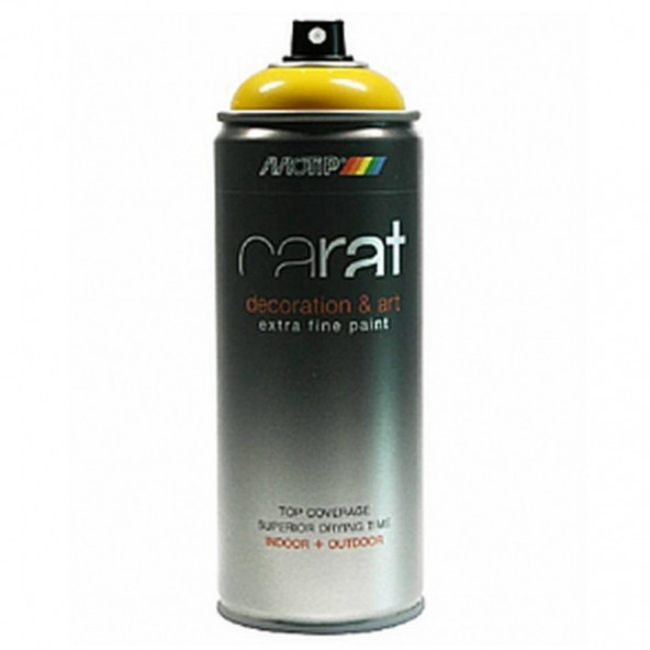 Motip Carat RAL 1018 Sarı Sprey Boya 400 ml - 1