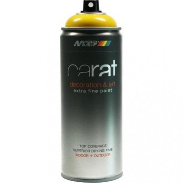 Motip Carat RAL 1007 Koyu Sarı Sprey Boya 400 ml