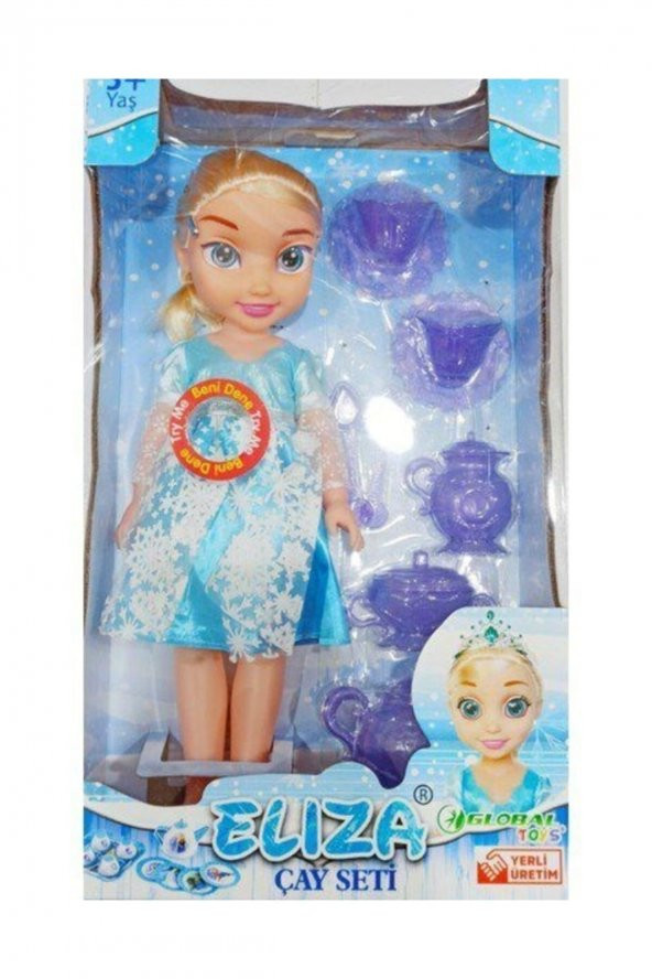 Karlar Ülkesi Oyuncakları Elsa Ve Anna Bebek Çay Setli Oyuncak Bebek