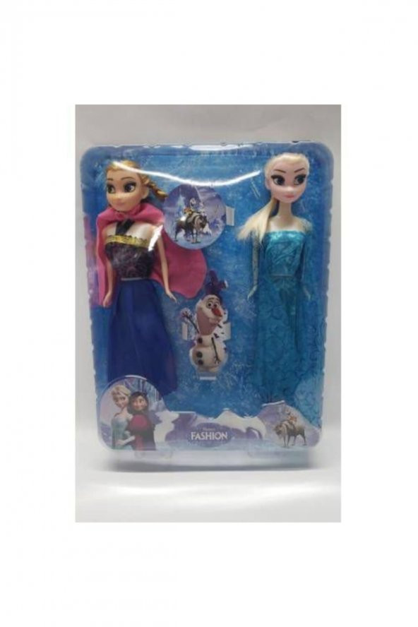Karlar Ülkesi Frozen Elsa & Anna 2li - 5