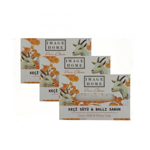 Image Maker Pure Clean Keçi Sütü & Ballı Sabun 100 Gr 3lü Set
