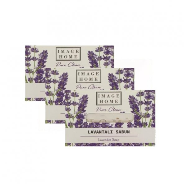 Image Maker Pure Clean Lavantalı Sabun 100 Gr 3lü Set
