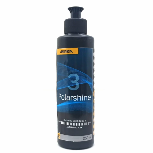 EPOKSİ REÇİNE PASTA CİLA MIRKA POLARSHINE 3 BİTİRME PASTASI ANTİSTATİK POLİSAJ 250 ML