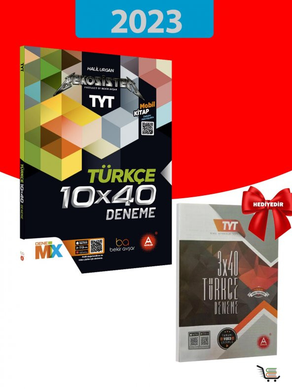 Bekosistem TYT Türkçe 10x40 Deneme + Hediyeli
