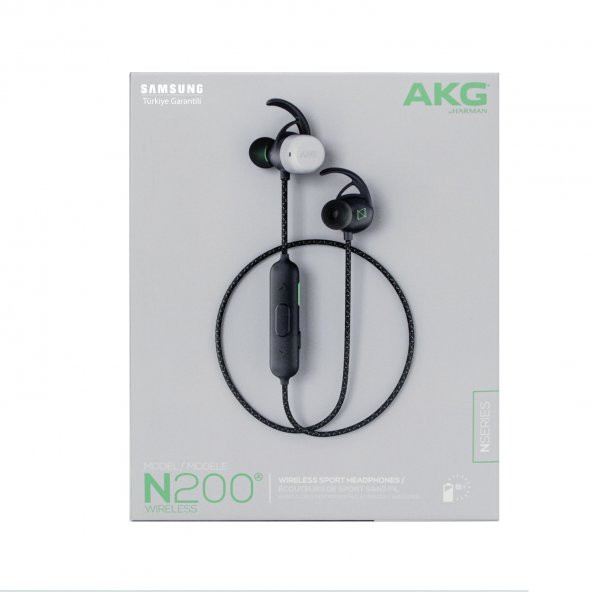 Samsung By Harman Kardon AKG N200A Bluetooth Spor Kulakiçi Kulaklık Beyaz Samsung Türkiye Garantili - 3