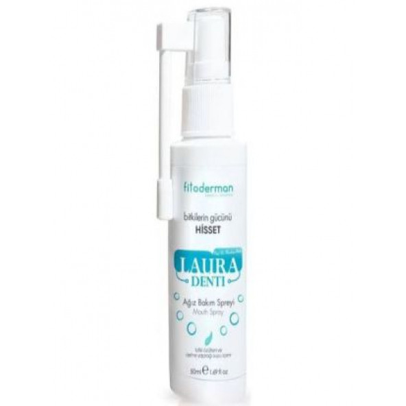 Fitoderman Lauradenti Diş Plak Önleyici,Kötü Koku Engelleyici, Nefes Tazeleyici Ağız Bakım Spreyi 50 ml ürün görseli