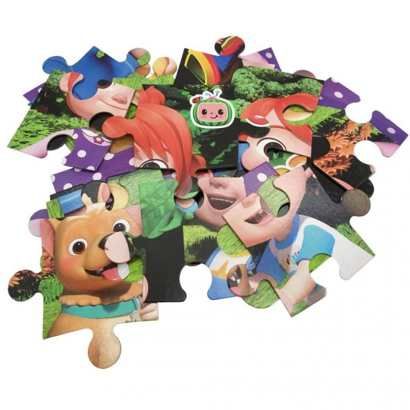 Laço Kids Cocomelon Büyük Yer Puzzle 24 Parça Çocuklar İçin Eğitici Yapboz - 5