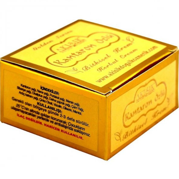 Işık Baharat Kantaron Özlü Bitkisel Krem Gold Seri 60 Gr