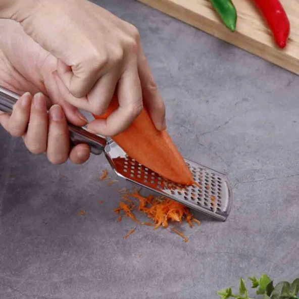 Omnisoft EPX BEL-1 Paslanmaz Çelik İnce Diş El Rendesi - 3