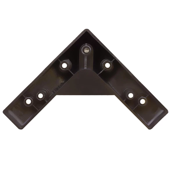 Sedef Lüks Mobilya Kanepe Tv Ünitesi Konsol Koltuk Ayağı 17 Cm Siyah Baza Ayakları - 7