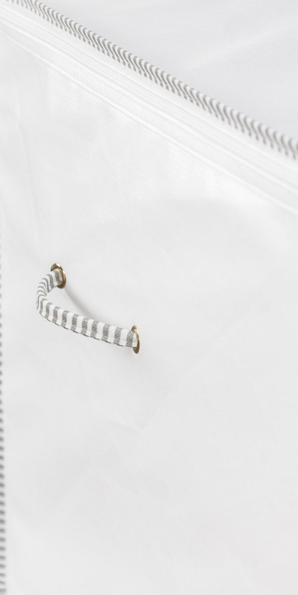 Buti Yatak Altı Baza Hurcu Fermuarlı Düzenleyici İpli Yastık Hurcu 3 Adet 52 x 28 x 22 Cm 104188 - 2