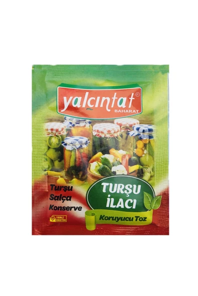 Yalçıntat Turşu İlacı Koruyucu Toz 50 x 9 G