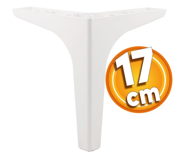 Sedef Lüks Mobilya Kanepe Tv Ünitesi Konsol Koltuk Ayağı 17 Cm Beyaz Baza Ayakları