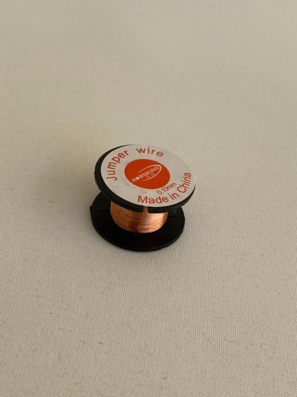 Emaye Kaplı Bakır Yol Çekme Teli 0,10mm 10 Metre - 2