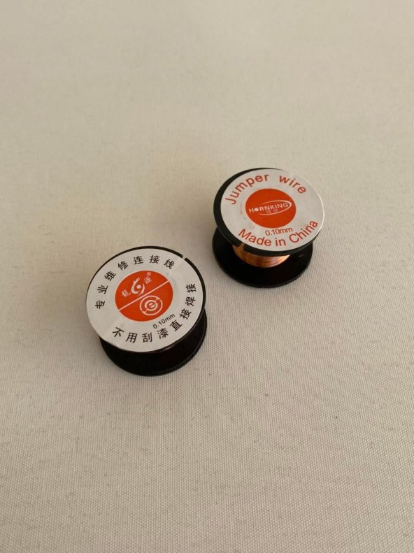Emaye Kaplı Bakır Yol Çekme Teli 0,10mm 10 Metre - 6