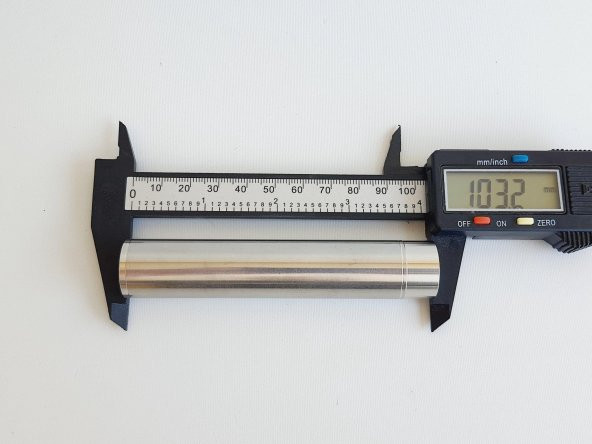 Metal Tüp Boru 20 x 103 mm (1 Adet) - Resim 2